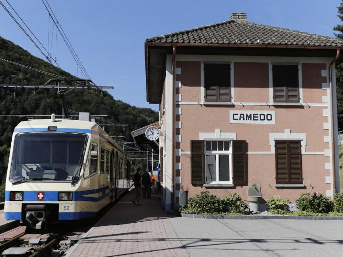 Osteria Gruetli Con Alloggio Borgnone المظهر الخارجي الصورة