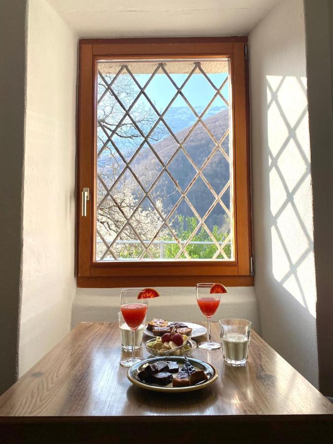 Osteria Gruetli Con Alloggio Borgnone المظهر الخارجي الصورة