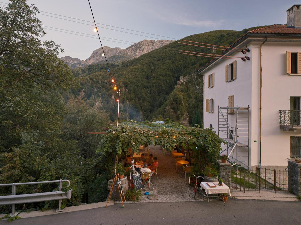Osteria Gruetli Con Alloggio Borgnone المظهر الخارجي الصورة