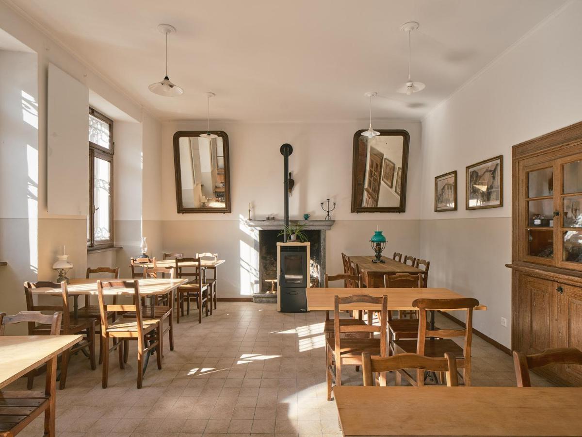 Osteria Gruetli Con Alloggio Borgnone المظهر الخارجي الصورة