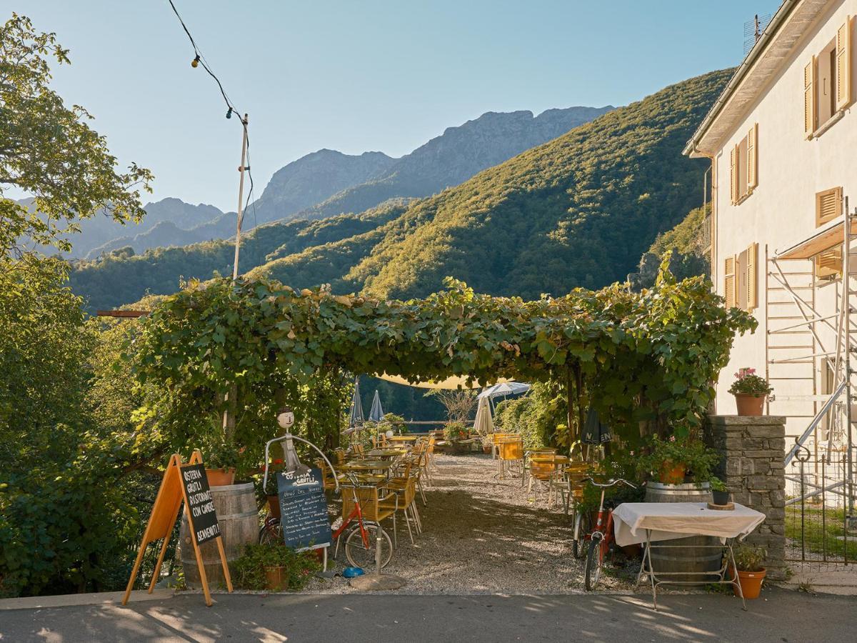 Osteria Gruetli Con Alloggio Borgnone المظهر الخارجي الصورة